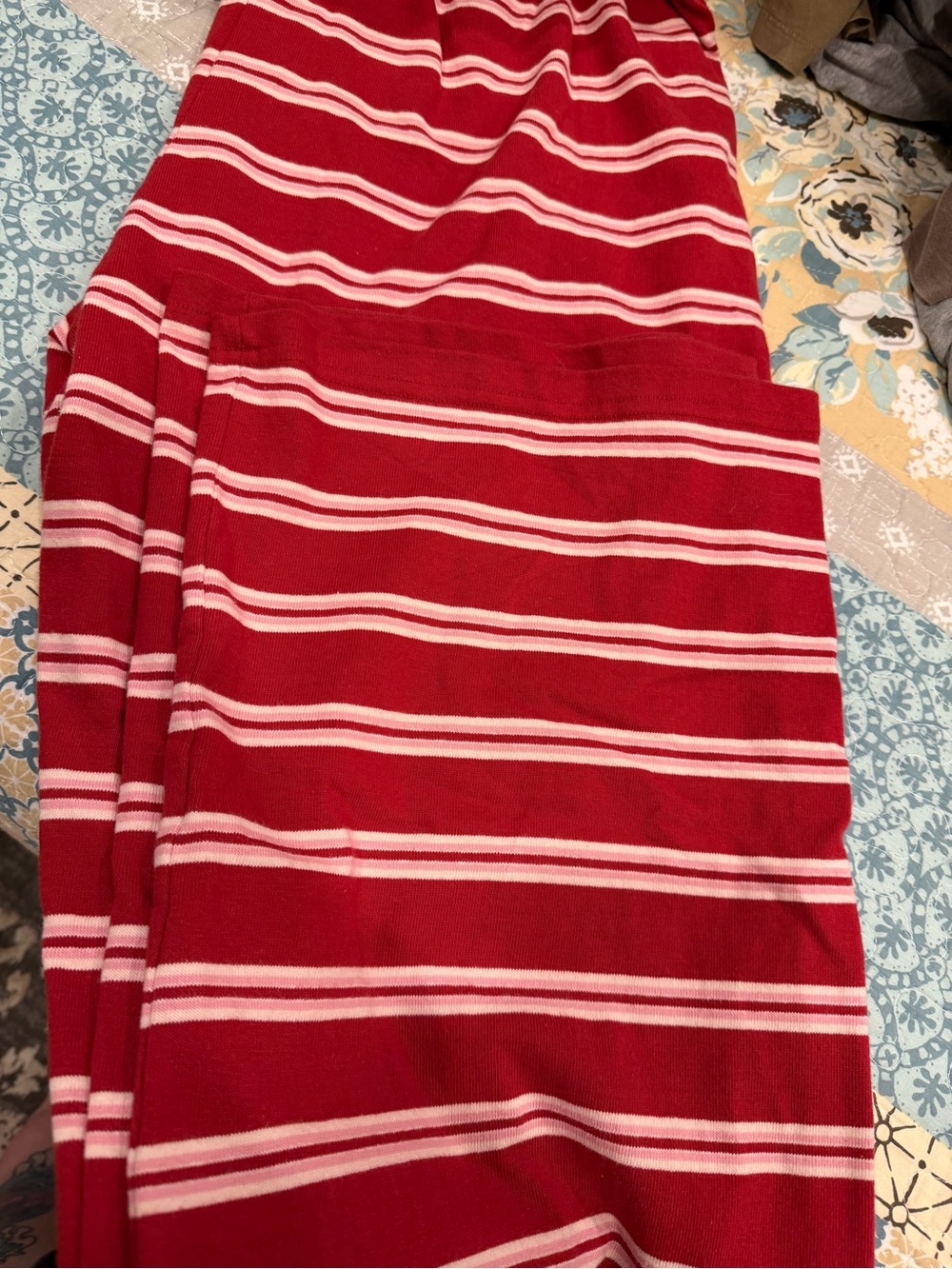 Parke Valentines Striped Pants L - Picture 7 of 7